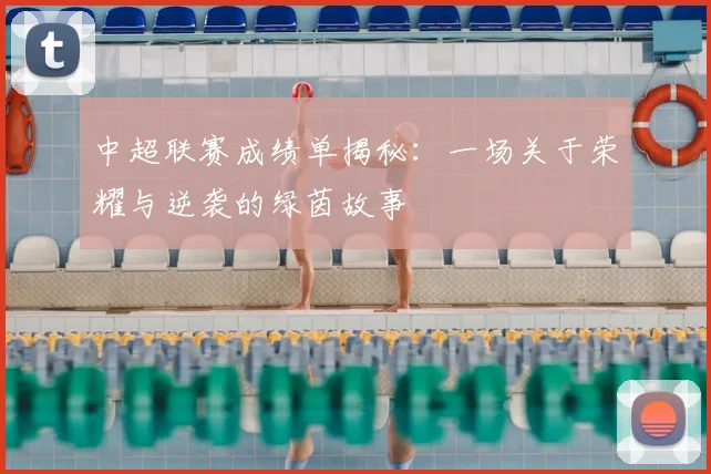 中超联赛成绩单揭秘:一场关于荣耀与逆袭的绿茵故事