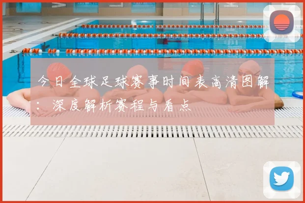 今日全球足球赛事时间表高清图解:深度解析赛程与看点